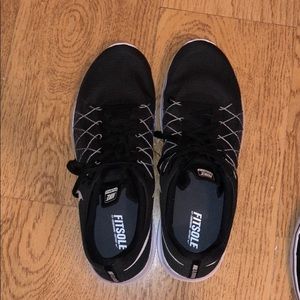 Nike Flex Mens running black shoes